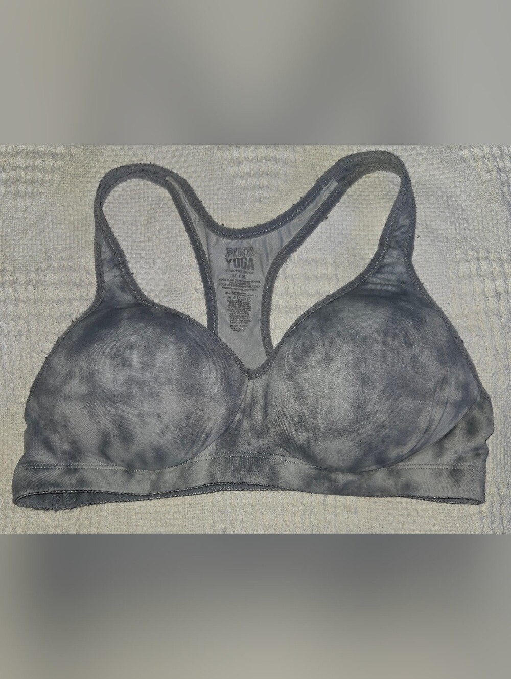 PINK Victoria's Secret Yoga Sports Bra Sz M